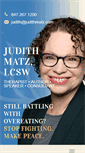 Mobile Screenshot of judithmatz.com